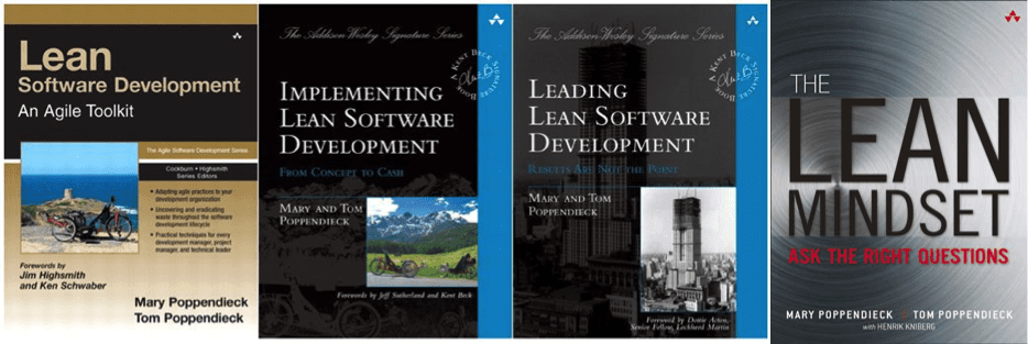 Bộ sách về phát triển phần mềm tinh gọn