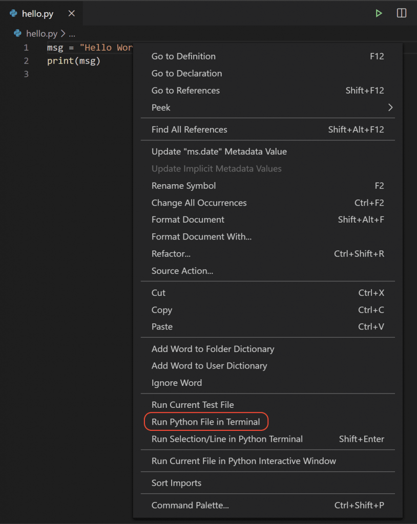 Hướng dẫn Lập trình Python trên Visual Studio Code từ A-Z